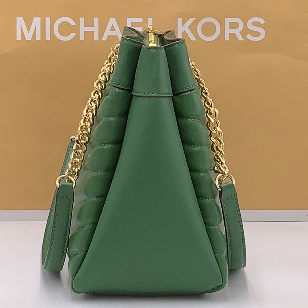 Michael Kors Whitney Women Ladies Md Tote Shoulder Handbag Bag Purse Fern Green - Picture 11 of 15